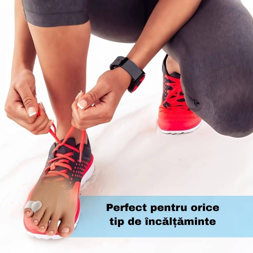 Set 4 buc. Corector Degete Picior din Silicon – Reduce Durerea și Aliniază Natural