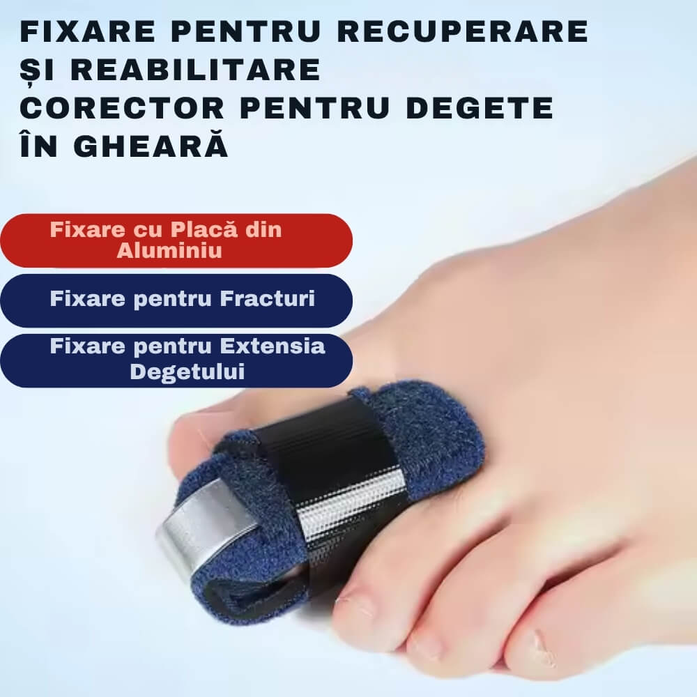 Set 2 buc. Corector Ortopedic pentru Deget în Ciocan – Confort și Susținere la Fiecare Pas